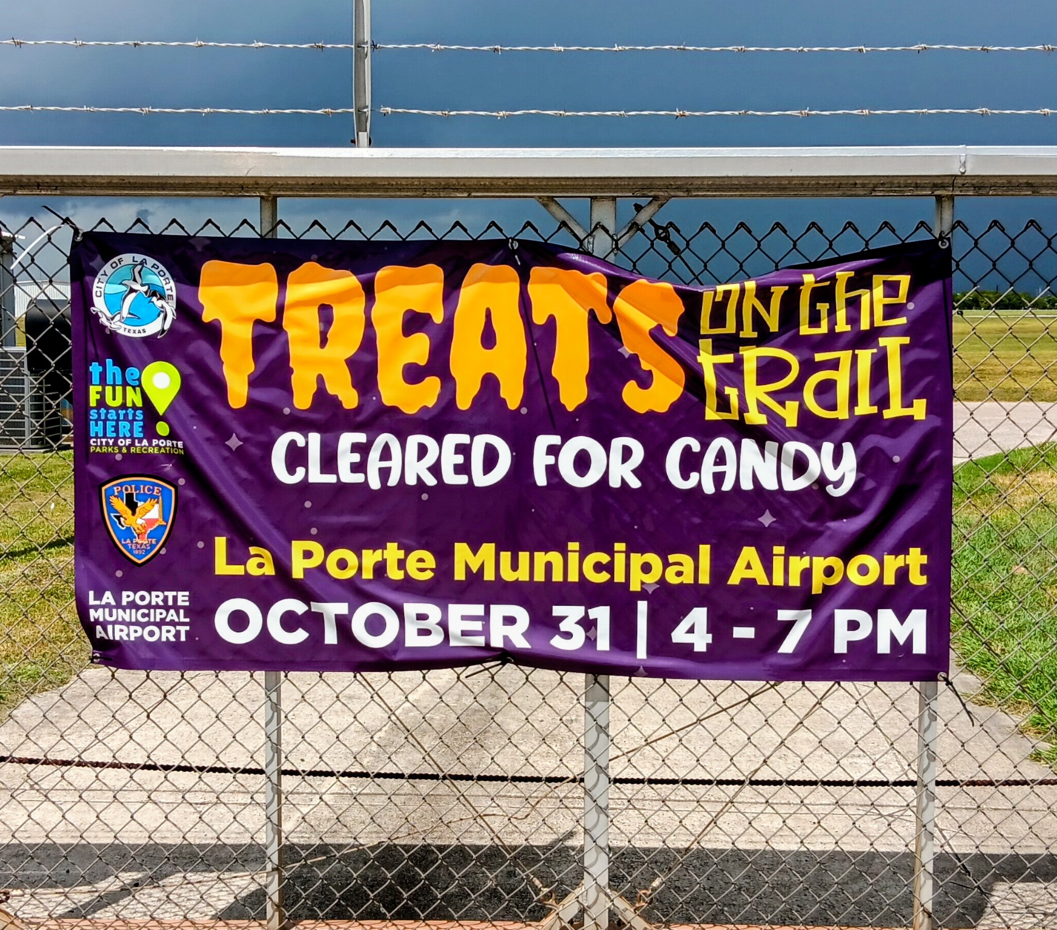 Treats on the Trail event banner