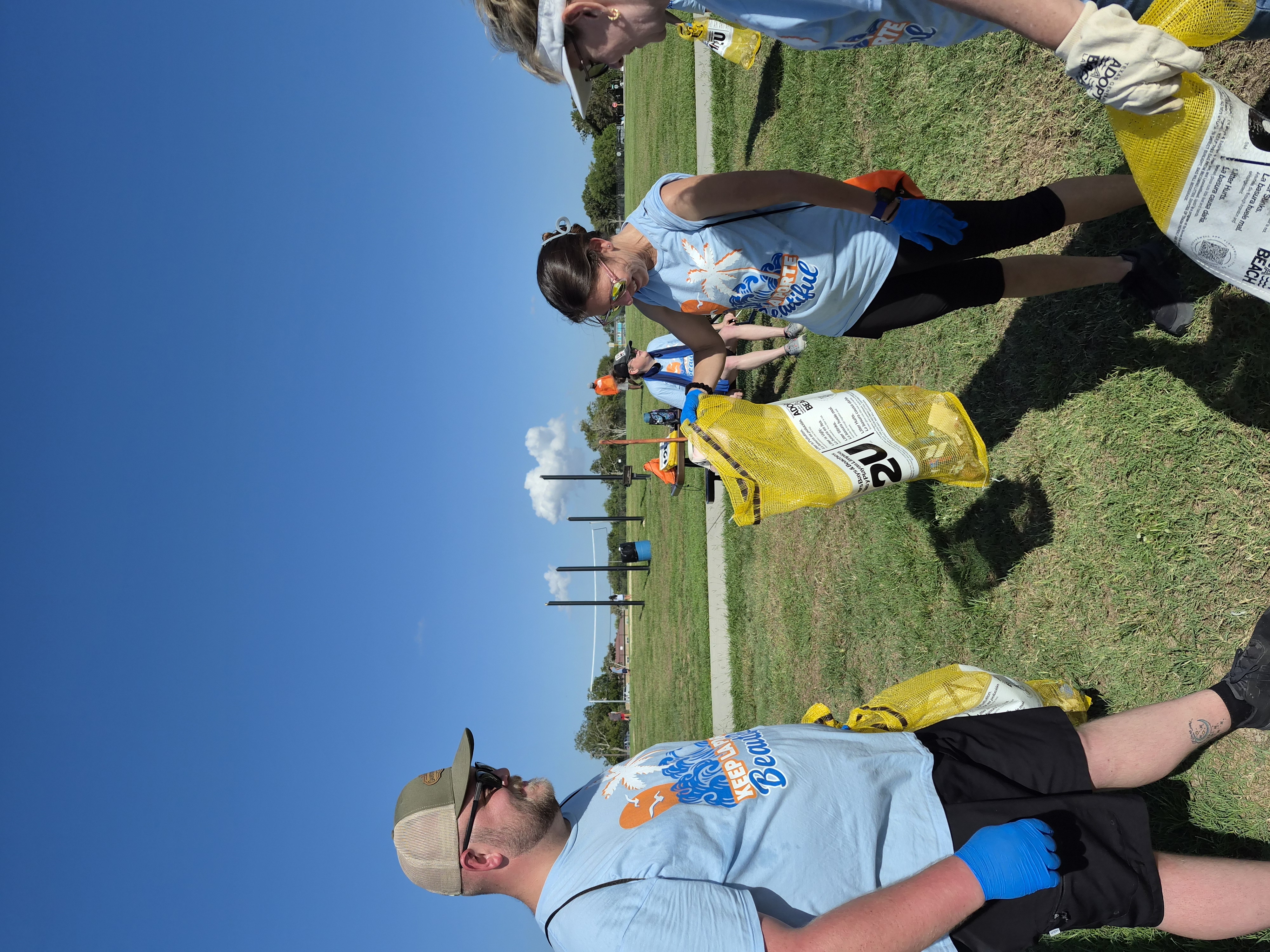 Sylvan Beach Cleanup volunteers