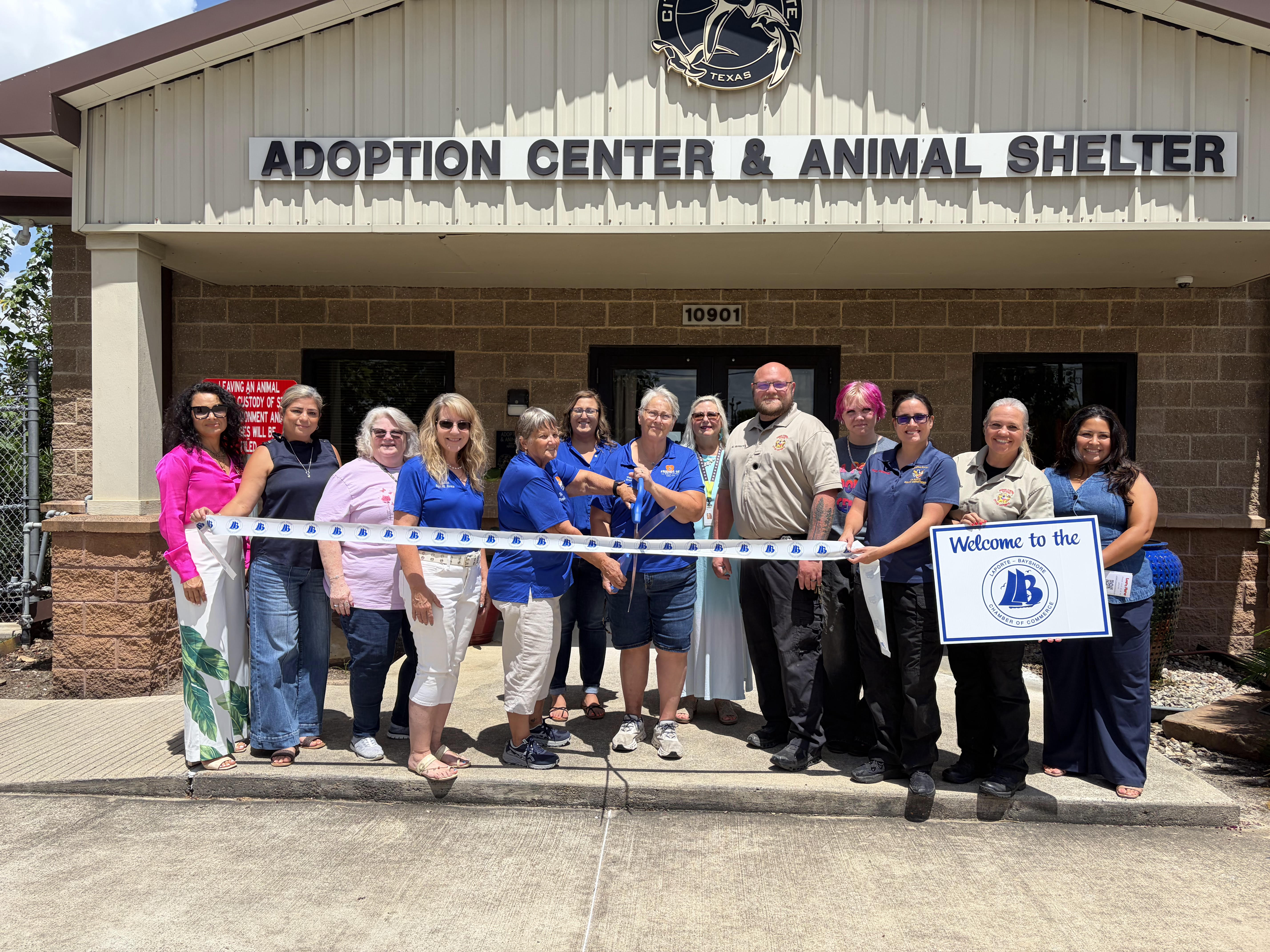 Chamber of Commerce Ribbon Cutting at La Porte Animal Shelter
