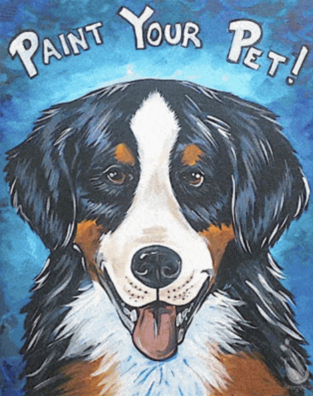 Paint Your Pet Event Flyer